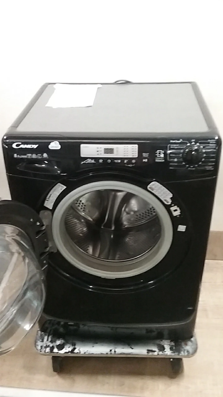 Lave-linge séchant Hublot Candy noir - 8kg - grade A – Image 3