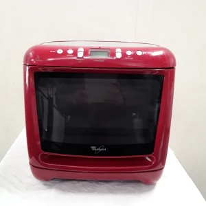 Micro-ondes pose libre Whirpool rouge - 13L - grade B