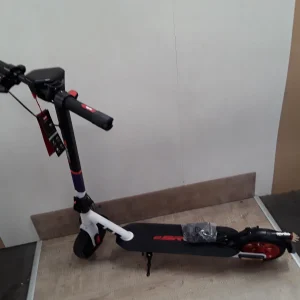 Trotinette électrique Aprilla noir, blanc violet - 25km - grade A