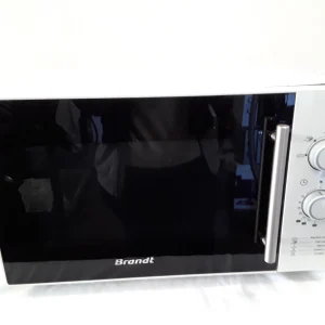 Micro-ondes Pose libre Brandt blanc et noir - 26L - grade A