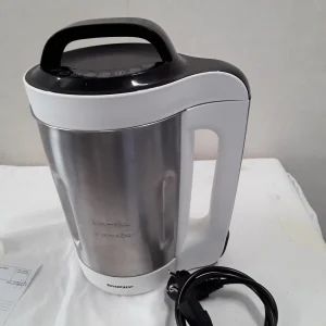 Blender mixeur Pose libre Silver Crest noir blanc et inox - 1.6L - grade A