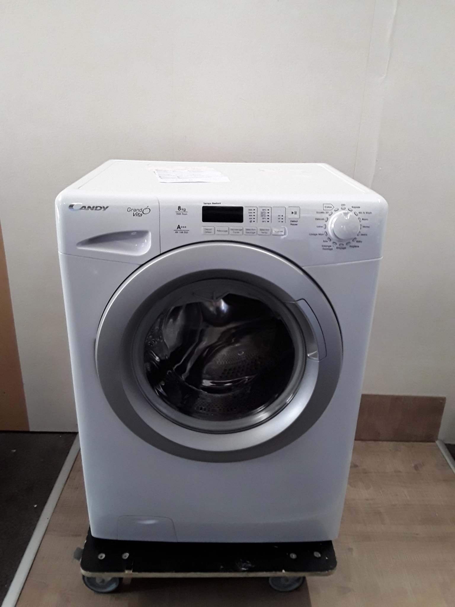Lave-linge hublot Candy blanc - 8kg - grade A