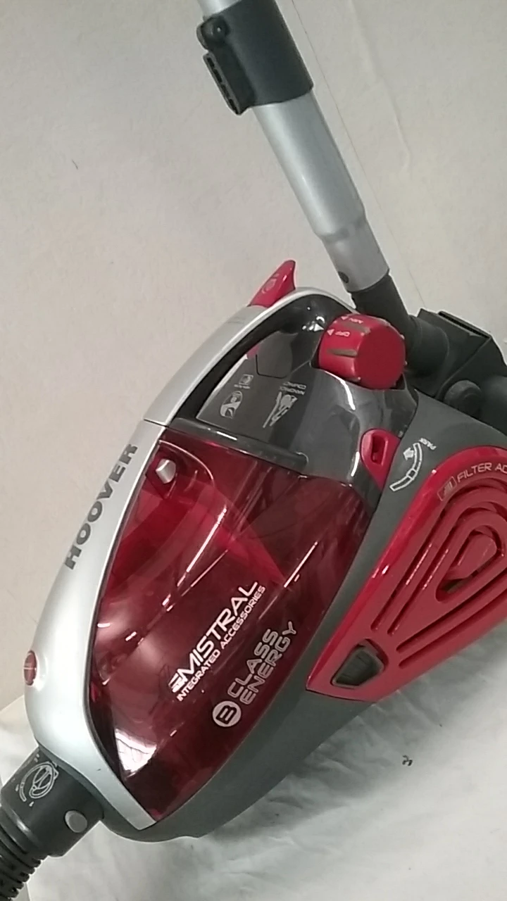 Aspirateur Sans sac Hoover gris et rouge - 2L - grade A – Image 3