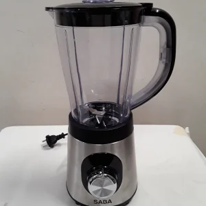 Blender mixeur SABA inox et noir - 1.5L - grade A