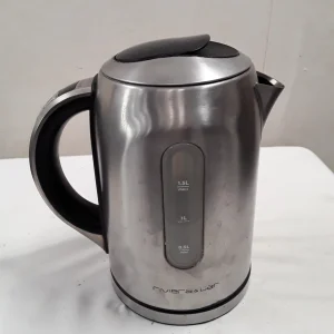 Bouilloire Riviera & Bar noir et inox - 1.5L - grade A