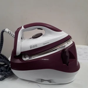 Fer à repasser Centrale Vapeur optimo blanc et violet - grade A